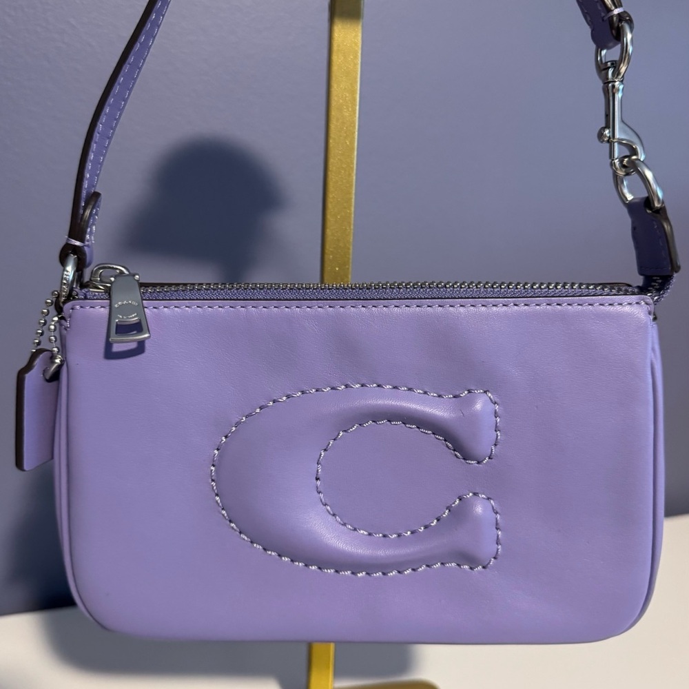 Coach Leather Nolita Shoulder Bag CR364